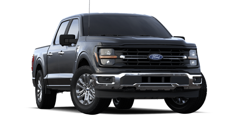 2024 Agate Black Metallic Ford F-150 XLT 4X4 Truck